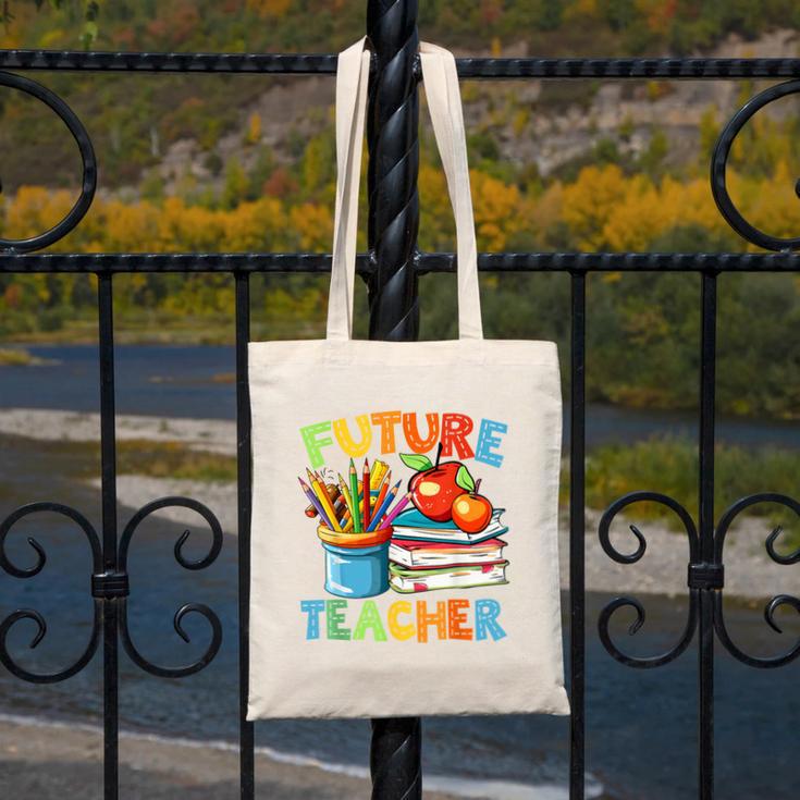 Future Teacher Costume For Kids Back To School Boy Girl Canvas Tote Bag, Future Teacher Gifts, funny design Future Teacher Costume For Kids Back To School Boy Girl Canvas Tote Bag, Future Teacher Gifts, funny design