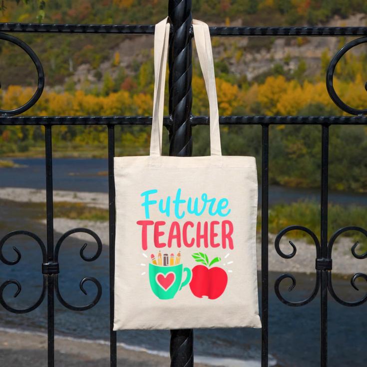 Future Teacher Education Student Canvas Tote Bag, Future Teacher Gifts, funny design Future Teacher Education Student Canvas Tote Bag, Future Teacher Gifts, funny design