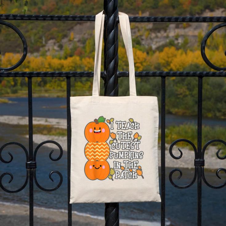 Halloween Teacher Shirt I Teach The Cutest Pumpkins In Patch Men Women Kids Canvas Tote Bag, funny design Halloween Teacher Shirt I Teach The Cutest Pumpkins In Patch Men Women Kids Canvas Tote Bag, funny design