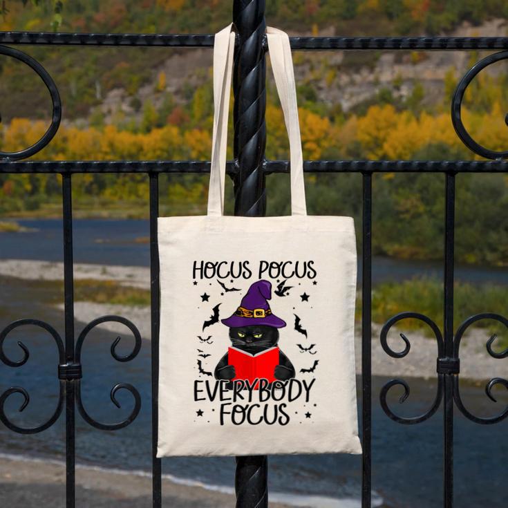 Hocus Pocus Everybody Focus Halloween Teacher For Men Women Canvas Tote Bag, funny design Hocus Pocus Everybody Focus Halloween Teacher For Men Women Canvas Tote Bag, funny design