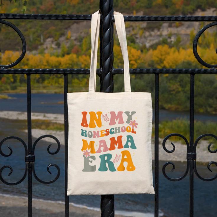 In My Homeschool Mama Era Mom Teacher Canvas Tote Bag, Couple Gifts, funny design In My Homeschool Mama Era Mom Teacher Canvas Tote Bag, Couple Gifts, funny design