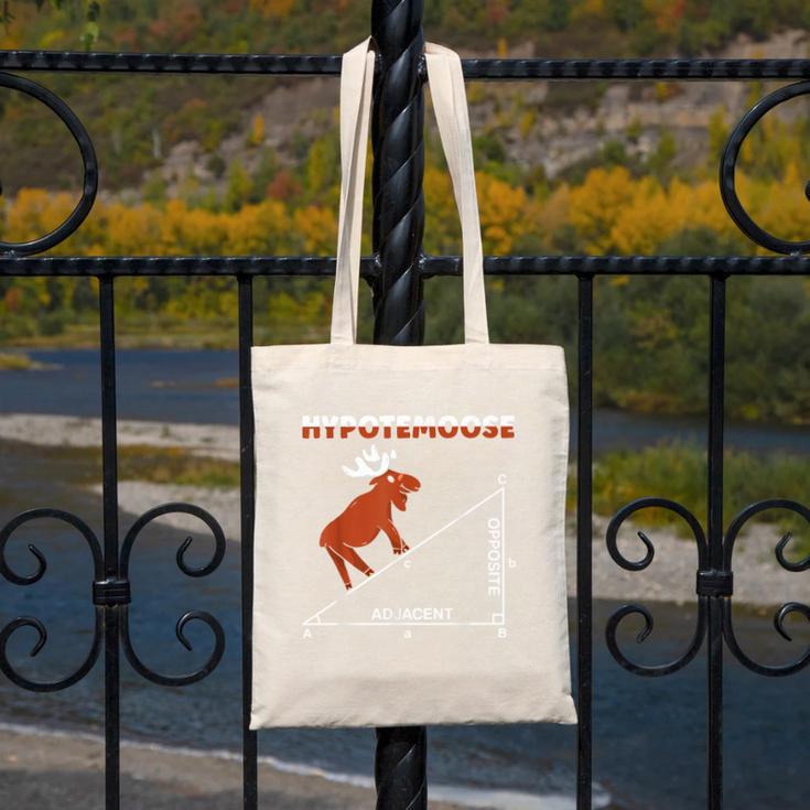Hypotemoose Mathematics Teacher Mathematician Math Geek Canvas Tote Bag, funny design Hypotemoose Mathematics Teacher Mathematician Math Geek Canvas Tote Bag, funny design