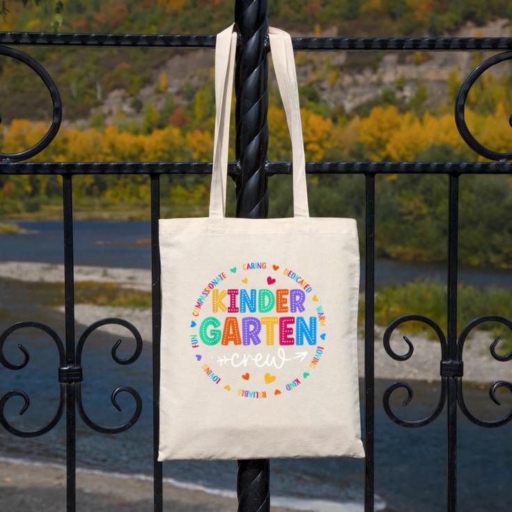 Kindergarten Crew Back To School Kindergarten Teacher Kids Canvas Tote Bag, funny design Kindergarten Crew Back To School Kindergarten Teacher Kids Canvas Tote Bag, funny design