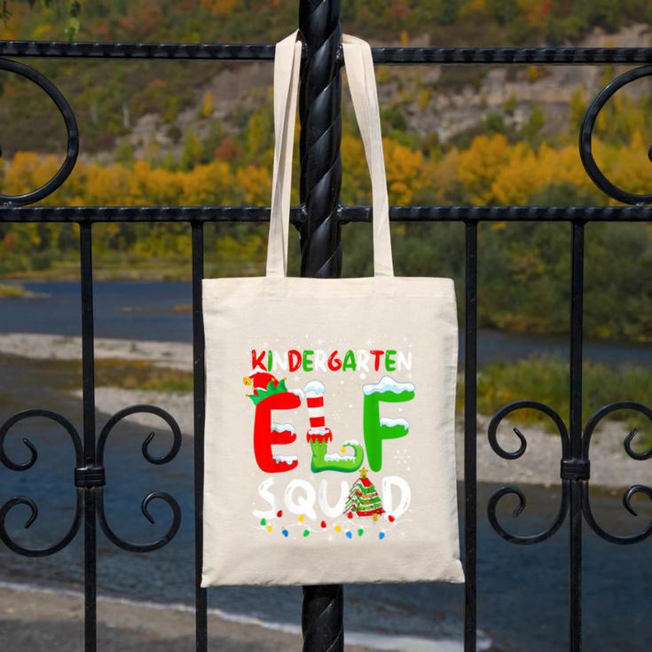 Kindergarten ELF Squad Christmas ELF Student Teacher Men Women Kids Canvas Tote Bag, funny design Kindergarten ELF Squad Christmas ELF Student Teacher Men Women Kids Canvas Tote Bag, funny design