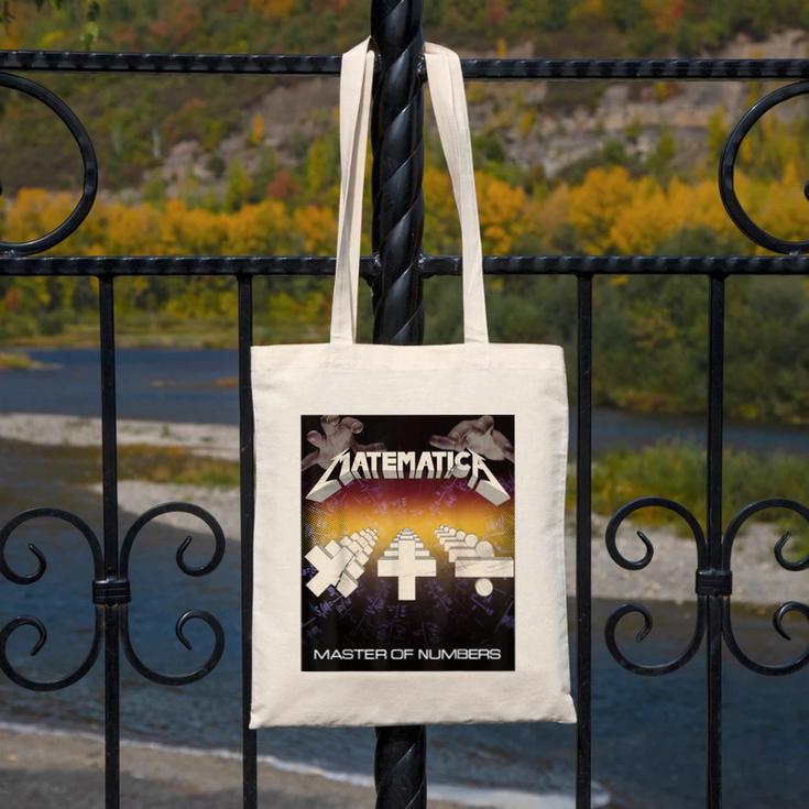 Matematica Master Of Numbers Math Teachers Puppets Parody Canvas Tote Bag, funny design Matematica Master Of Numbers Math Teachers Puppets Parody Canvas Tote Bag, funny design