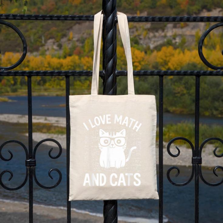 Math And Cats Apparel For Teachers Students Cat Lovers Canvas Tote Bag, funny design Math And Cats Apparel For Teachers Students Cat Lovers Canvas Tote Bag, funny design