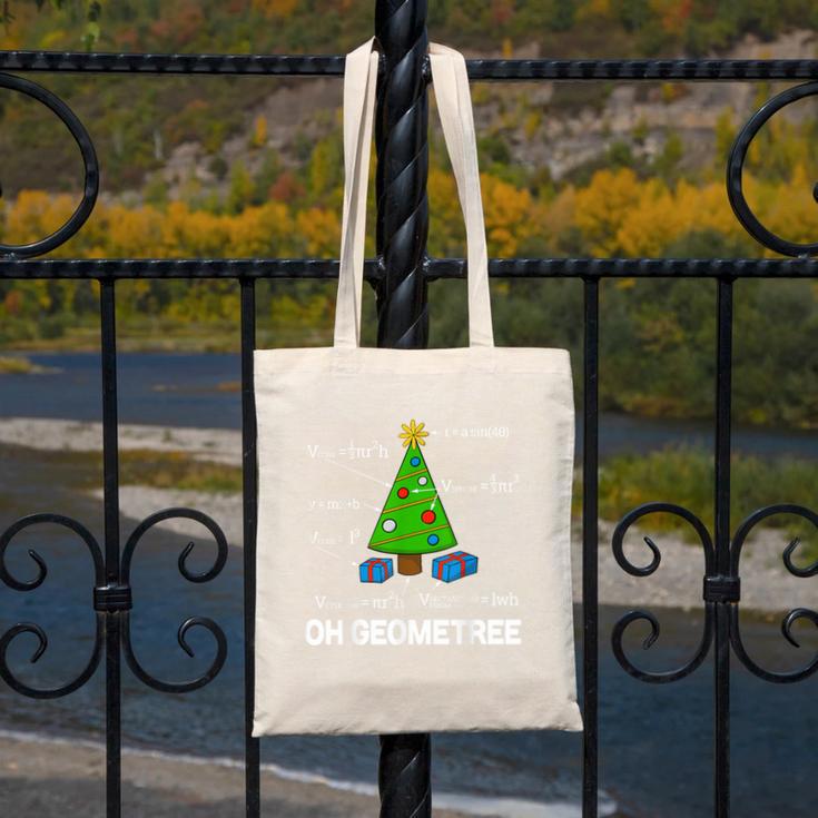 Math Geometry Christmas Tree Geometree Teacher Canvas Tote Bag, funny design Math Geometry Christmas Tree Geometree Teacher Canvas Tote Bag, funny design