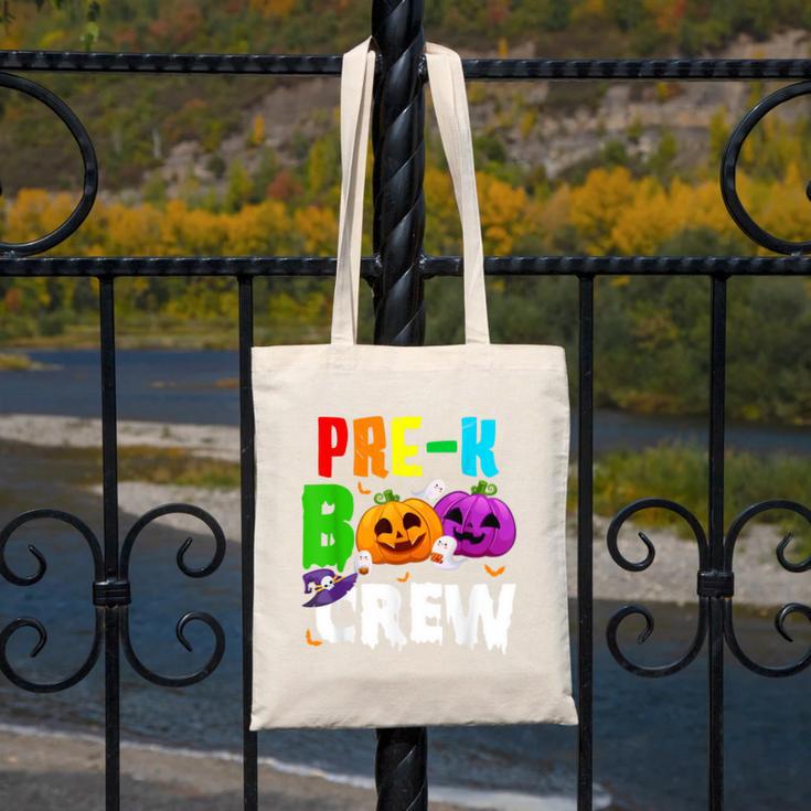 Pre K Boo Crew Halloween Costume Teachers Kids Canvas Tote Bag, funny design Pre K Boo Crew Halloween Costume Teachers Kids Canvas Tote Bag, funny design