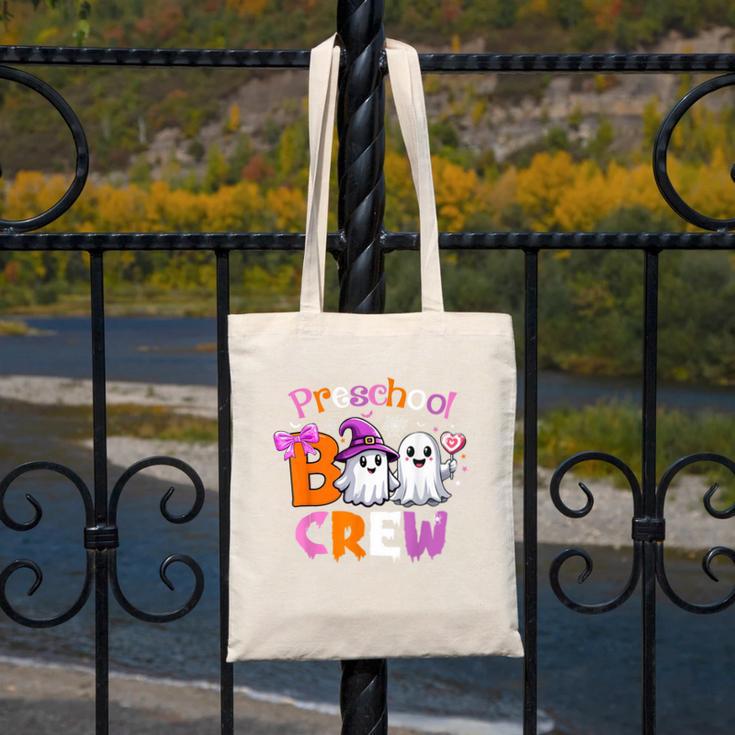 Preschool Boo Crew Preschool Halloween Costume Teacher Kid Canvas Tote Bag, funny design Preschool Boo Crew Preschool Halloween Costume Teacher Kid Canvas Tote Bag, funny design