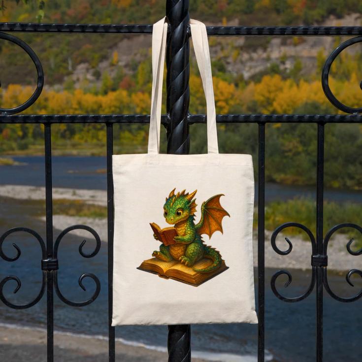 Reading Dragon Shirt For Bookish Teacher Librarian Bookworm Canvas Tote Bag, funny design Reading Dragon Shirt For Bookish Teacher Librarian Bookworm Canvas Tote Bag, funny design