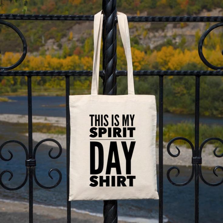 School Teacher Spirit Day Costume For Men Women Canvas Tote Bag, funny design