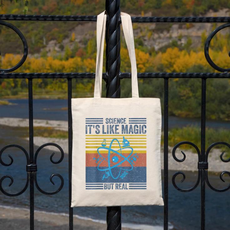 Science It's Like Magic But Real Science Teacher Geek Nerd Canvas Tote Bag, Science Teacher Gifts, funny design Science It's Like Magic But Real Science Teacher Geek Nerd Canvas Tote Bag, Science Teacher Gifts, funny design