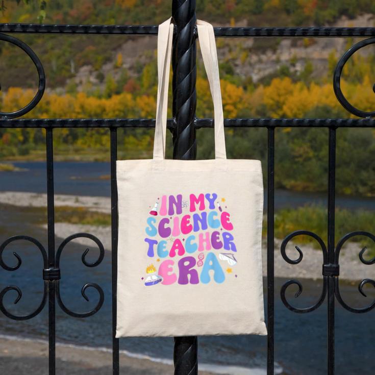 In My Science Teacher Era Teacher Canvas Tote Bag, Science Teacher Gifts, funny design In My Science Teacher Era Teacher Canvas Tote Bag, Science Teacher Gifts, funny design