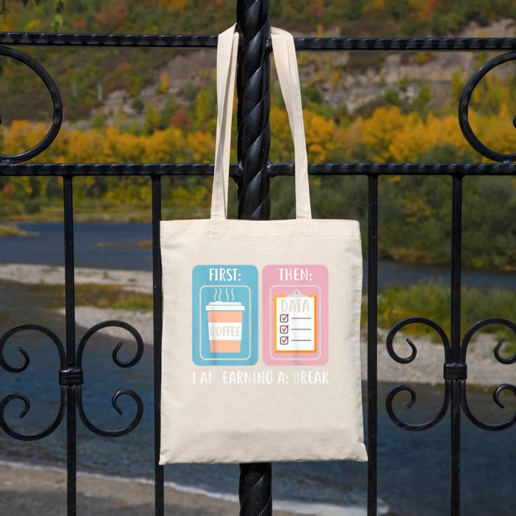 SPED Teacher Special Education First Coffee Then Data Canvas Tote Bag, funny design SPED Teacher Special Education First Coffee Then Data Canvas Tote Bag, funny design