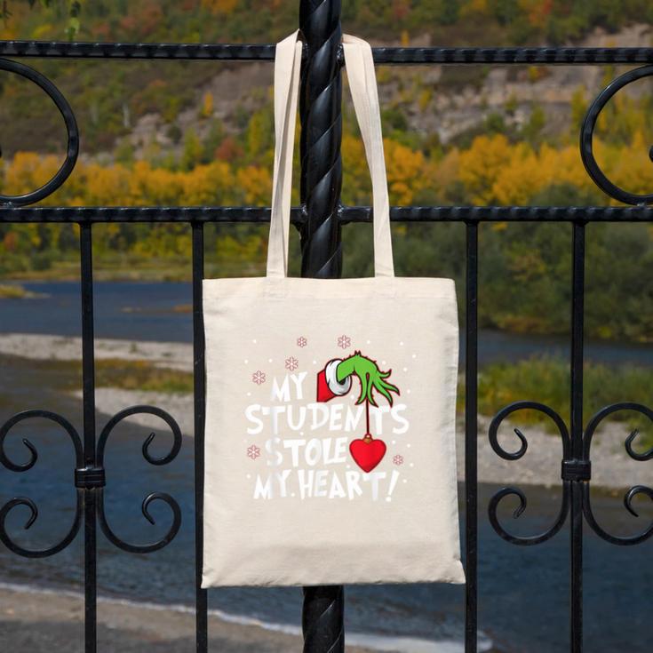 My Students Stole My Heart School Teacher Christmas Men Women Kids Canvas Tote Bag, funny design My Students Stole My Heart School Teacher Christmas Men Women Kids Canvas Tote Bag, funny design