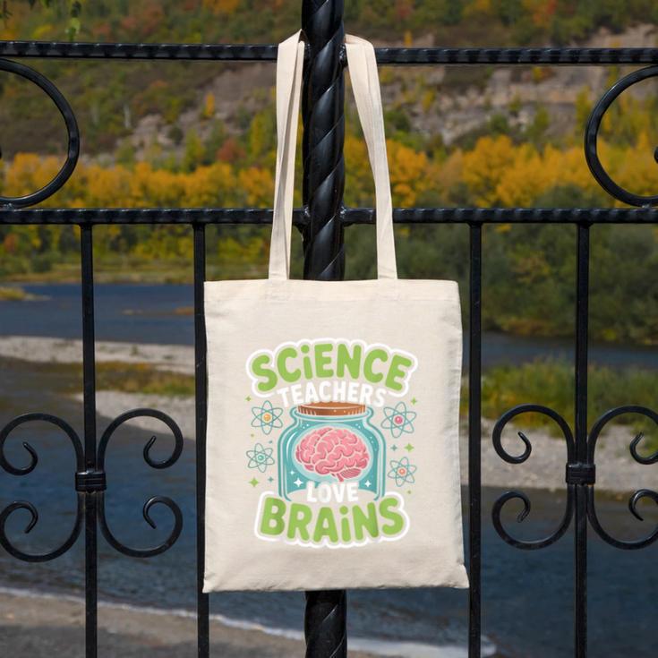Teacher Halloween Costume Science Teachers Love Brains Canvas Tote Bag, Science Teacher Gifts, funny design Teacher Halloween Costume Science Teachers Love Brains Canvas Tote Bag, Science Teacher Gifts, funny design