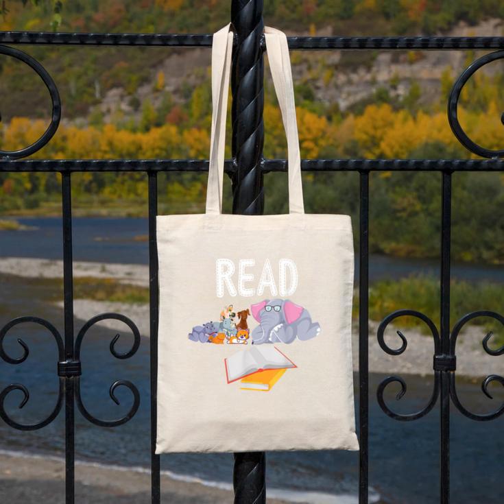 Teacher Library Read Book Club Piggie Elephant Pigeons Men Women Kids Canvas Tote Bag, funny design