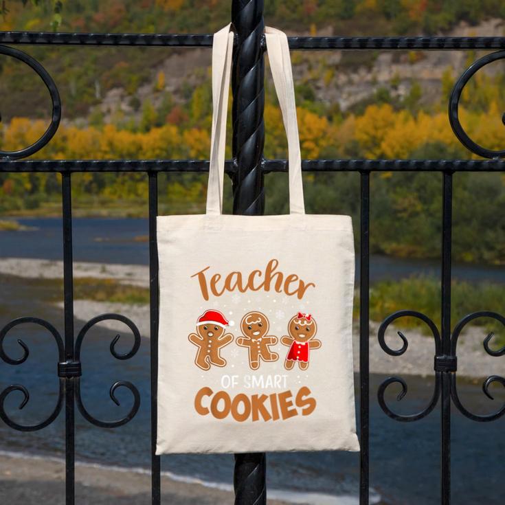 Teacher Of Smart Cookies Gingerbread Christmas Teacher Cute Men Women Kids Canvas Tote Bag, funny design Teacher Of Smart Cookies Gingerbread Christmas Teacher Cute Men Women Kids Canvas Tote Bag, funny design