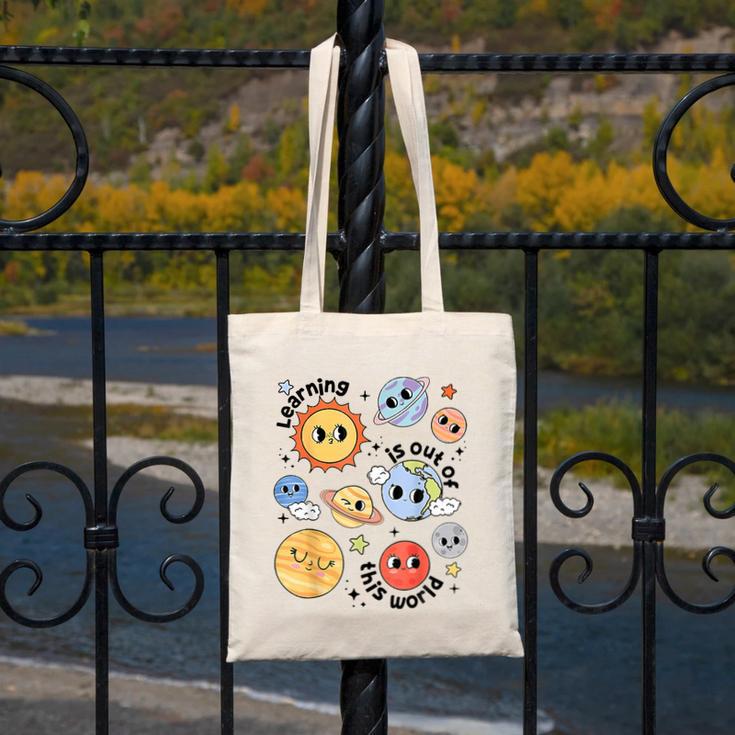 Teacher Space Science Learning Is Out Of World Solar System Canvas Tote Bag, Science Teacher Gifts, funny design Teacher Space Science Learning Is Out Of World Solar System Canvas Tote Bag, Science Teacher Gifts, funny design