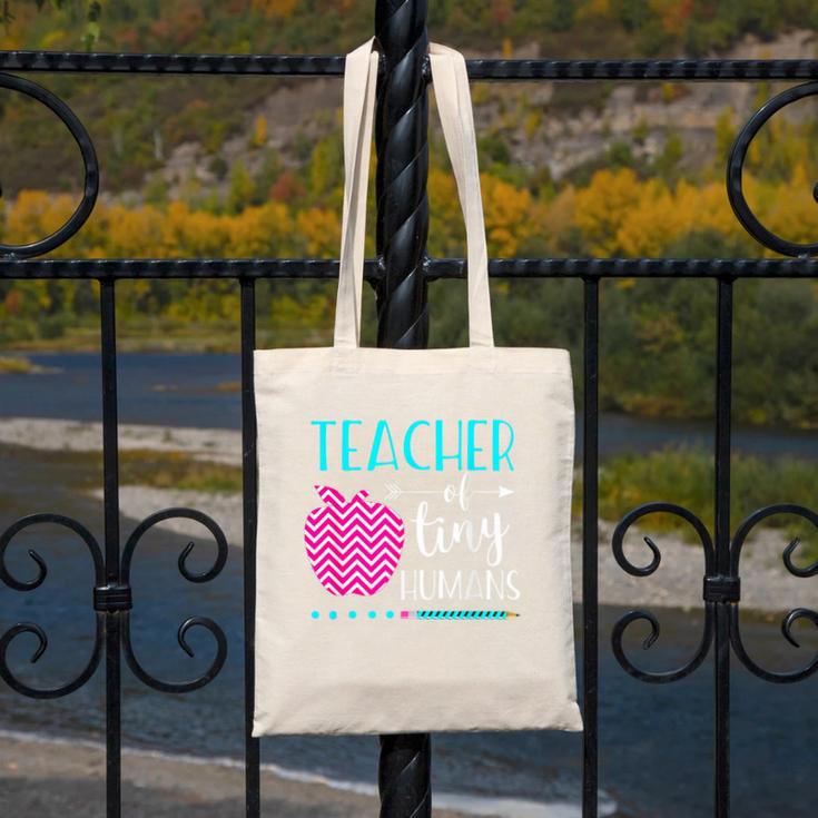 Teacher Of Tiny Humans Preschool Pre K Kindergarten Teacher Canvas Tote Bag, funny design Teacher Of Tiny Humans Preschool Pre K Kindergarten Teacher Canvas Tote Bag, funny design