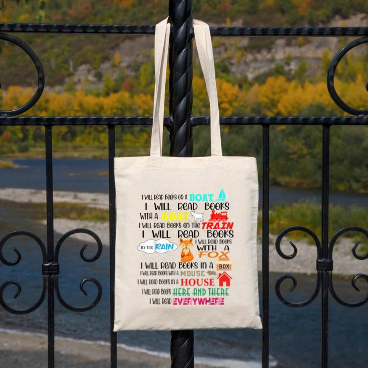 Teacher I Will Read Book On Boat Kids Women Bookworm Canvas Tote Bag, funny design Teacher I Will Read Book On Boat Kids Women Bookworm Canvas Tote Bag, funny design