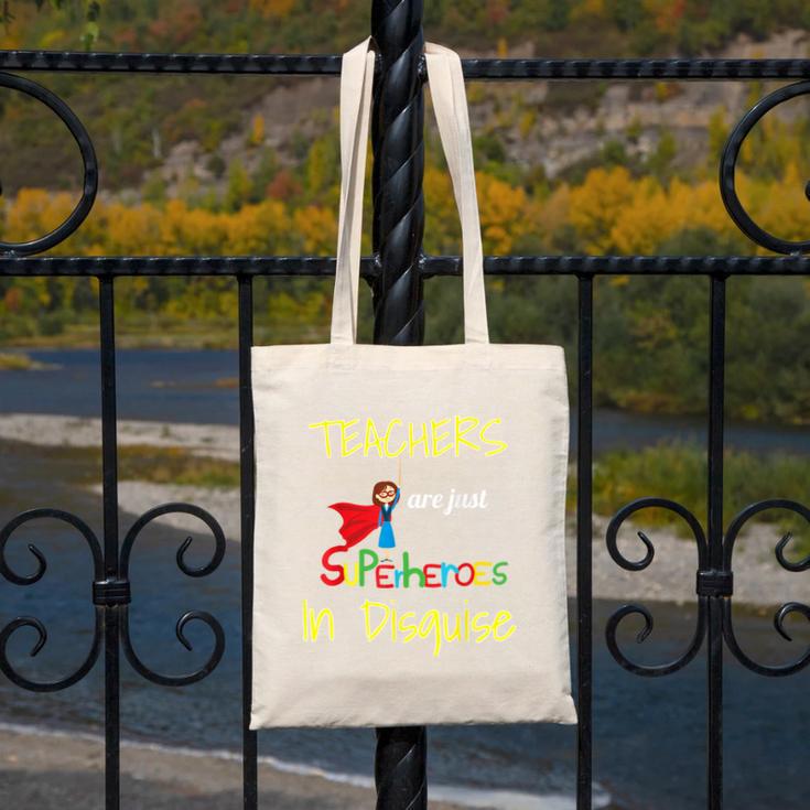 Teachers Are Superheroes First Day School T-Shirt Canvas Tote Bag, funny design Teachers Are Superheroes First Day School T-Shirt Canvas Tote Bag, funny design