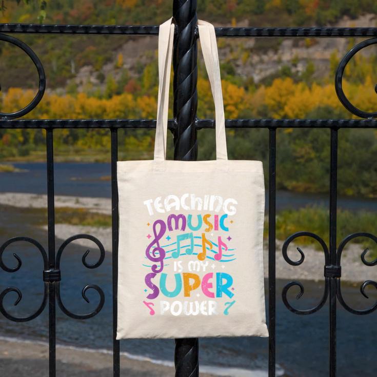 Teaching Music Is My Superpower Music Teacher For Men Women Kids Canvas Tote Bag, funny design Teaching Music Is My Superpower Music Teacher For Men Women Kids Canvas Tote Bag, funny design