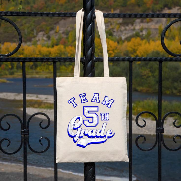 Team 5th Grade Fifth For Teacher Or Students Canvas Tote Bag, funny design Team 5th Grade Fifth For Teacher Or Students Canvas Tote Bag, funny design