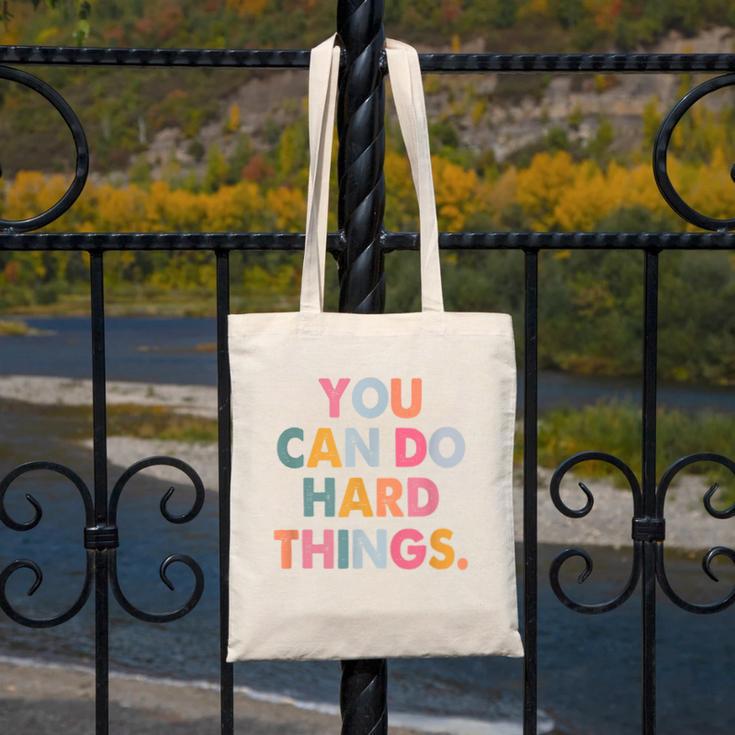 Test Day Teacher You Can Do Hard Things Women Kids Canvas Tote Bag, funny design Test Day Teacher You Can Do Hard Things Women Kids Canvas Tote Bag, funny design