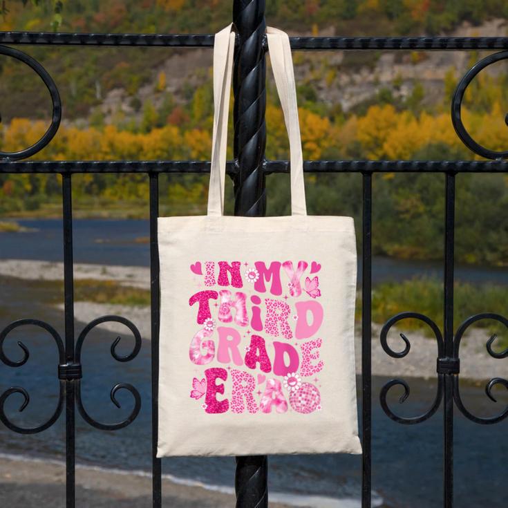 In My Third Grade Era Teachers Women Back To School Girls Canvas Tote Bag, funny design In My Third Grade Era Teachers Women Back To School Girls Canvas Tote Bag, funny design