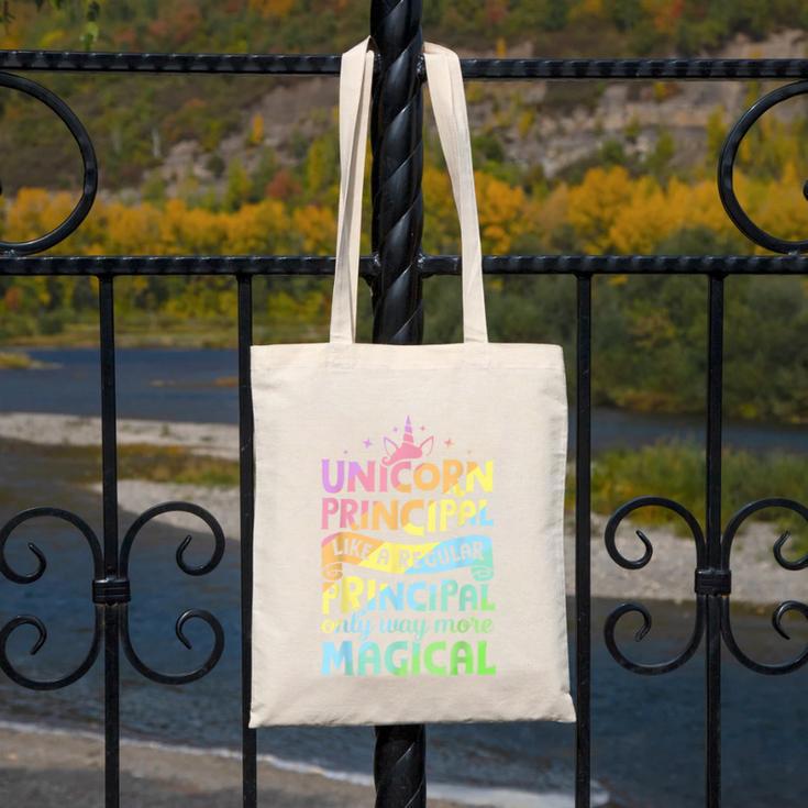 Unicorn Principal Back To School Teacher Appreciation Canvas Tote Bag, funny design Unicorn Principal Back To School Teacher Appreciation Canvas Tote Bag, funny design