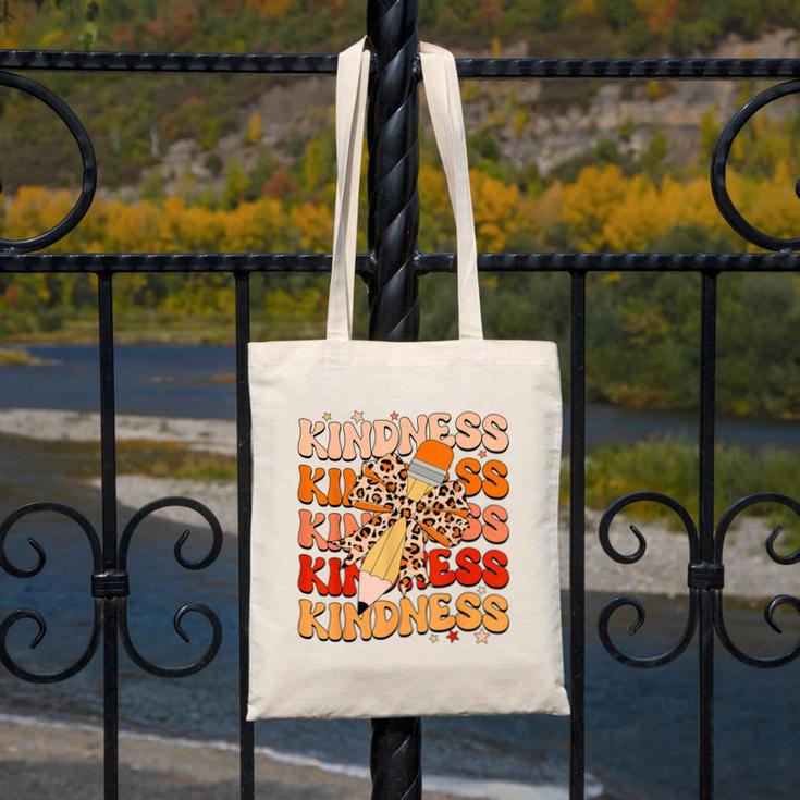 Unity Day Orange Kindness Teacher Bow Anti Bullying Be Kind Canvas Tote Bag, funny design Unity Day Orange Kindness Teacher Bow Anti Bullying Be Kind Canvas Tote Bag, funny design