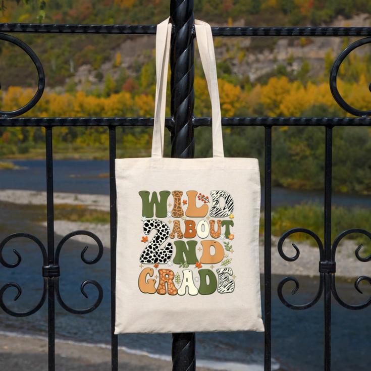 Wild About 2nd Grade Teacher Student First Day Of School Canvas Tote Bag, 2nd Grade Teacher Gifts, First Grade Teacher Gifts, funny design Wild About 2nd Grade Teacher Student First Day Of School Canvas Tote Bag, 2nd Grade Teacher Gifts, First Grade Teacher Gifts, funny design