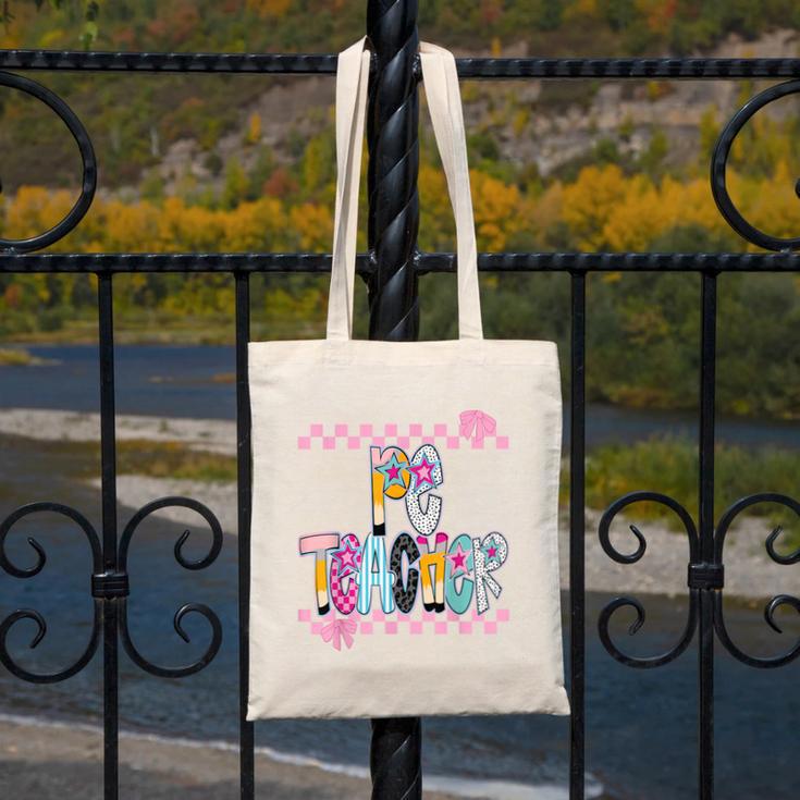 Women PE Teacher Back To School Physical Education Teacher Canvas Tote Bag, Pe Teacher Gifts, funny design Women PE Teacher Back To School Physical Education Teacher Canvas Tote Bag, Pe Teacher Gifts, funny design
