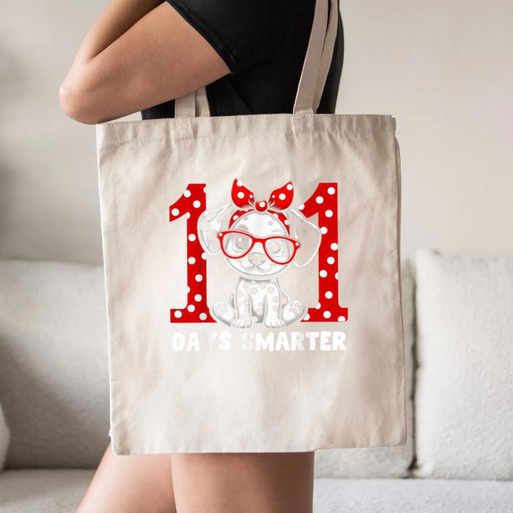 100 Days Smarter 101st Day School Dalmatian Dog Teacher Kids Canvas Tote Bag, novelty gifts, funny gifts 100 Days Smarter 101st Day School Dalmatian Dog Teacher Kids Canvas Tote Bag, novelty gifts, funny gifts