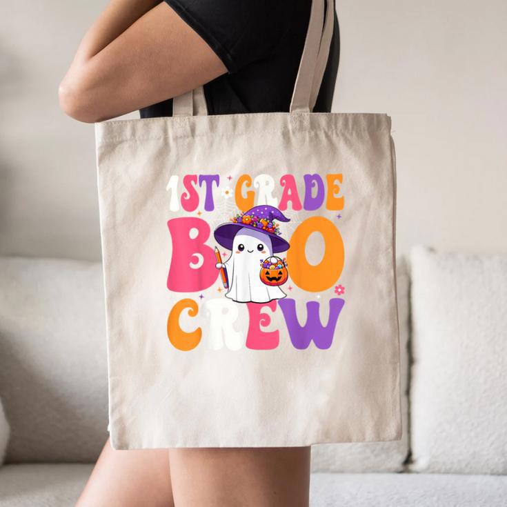 1st Grade Boo Crew Halloween First Grade Halloween Teacher Canvas Tote Bag, novelty gifts, funny gifts 1st Grade Boo Crew Halloween First Grade Halloween Teacher Canvas Tote Bag, novelty gifts, funny gifts