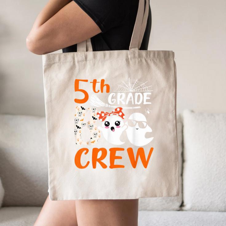 5th Grade Boo Crew Teachers Students Ghost Halloween Canvas Tote Bag, novelty gifts, funny gifts 5th Grade Boo Crew Teachers Students Ghost Halloween Canvas Tote Bag, novelty gifts, funny gifts