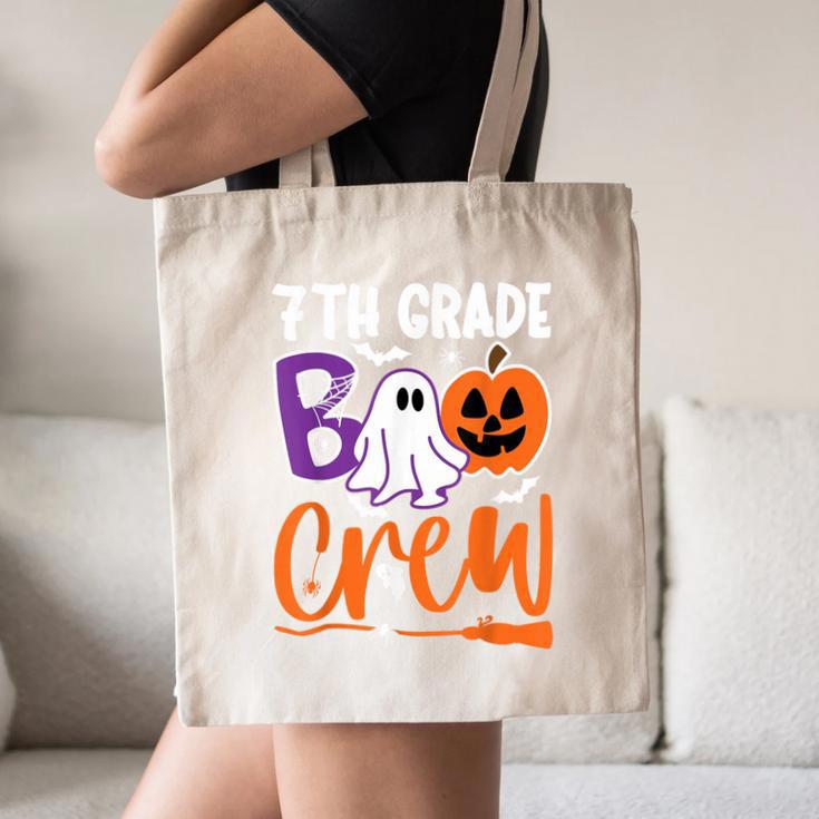 7th Grade Boo Crew Teacher Student Halloween Costume Canvas Tote Bag, novelty gifts, funny gifts 7th Grade Boo Crew Teacher Student Halloween Costume Canvas Tote Bag, novelty gifts, funny gifts