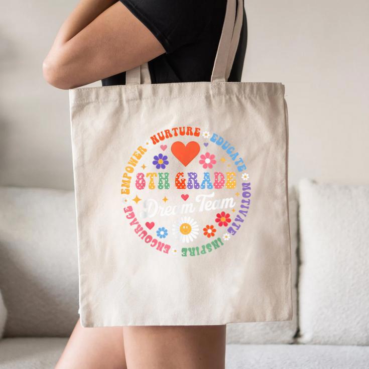 8th Grade Dream Team Eighth Grade Teacher Kid Back To School Canvas Tote Bag, novelty gifts, funny gifts 8th Grade Dream Team Eighth Grade Teacher Kid Back To School Canvas Tote Bag, novelty gifts, funny gifts