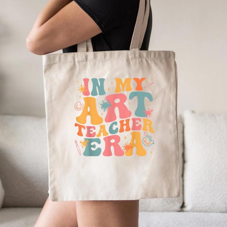 In My Art Teacher Era Artists First Day Of School Women Canvas Tote Bag, novelty gifts, funny gifts In My Art Teacher Era Artists First Day Of School Women Canvas Tote Bag, novelty gifts, funny gifts