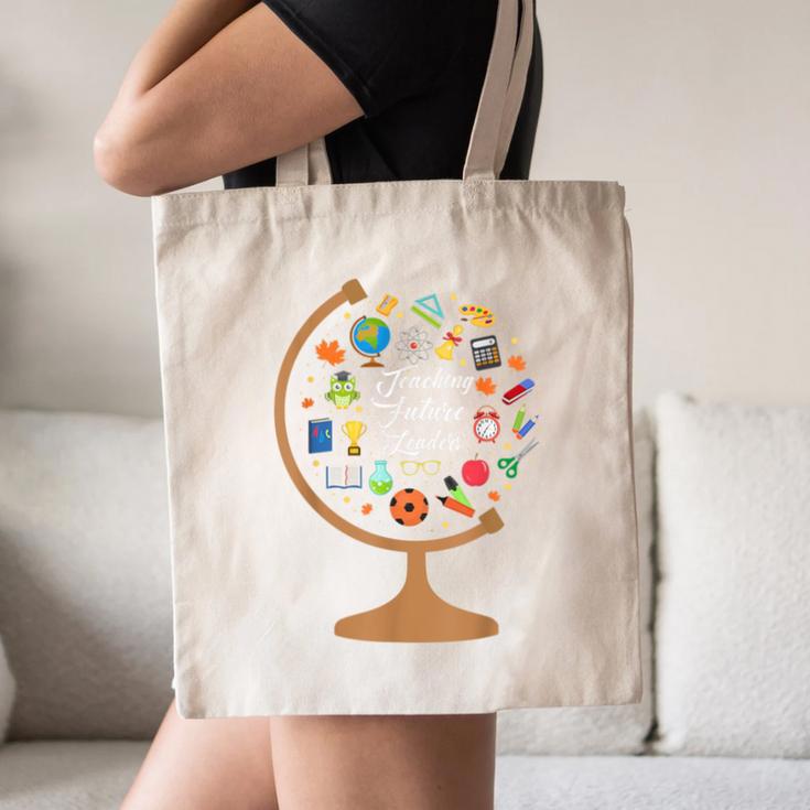 Awesome Teachers T Shirt Teaching Future Leaders Globe For Men Women Canvas Tote Bag, novelty gifts, funny gifts Awesome Teachers T Shirt Teaching Future Leaders Globe For Men Women Canvas Tote Bag, novelty gifts, funny gifts