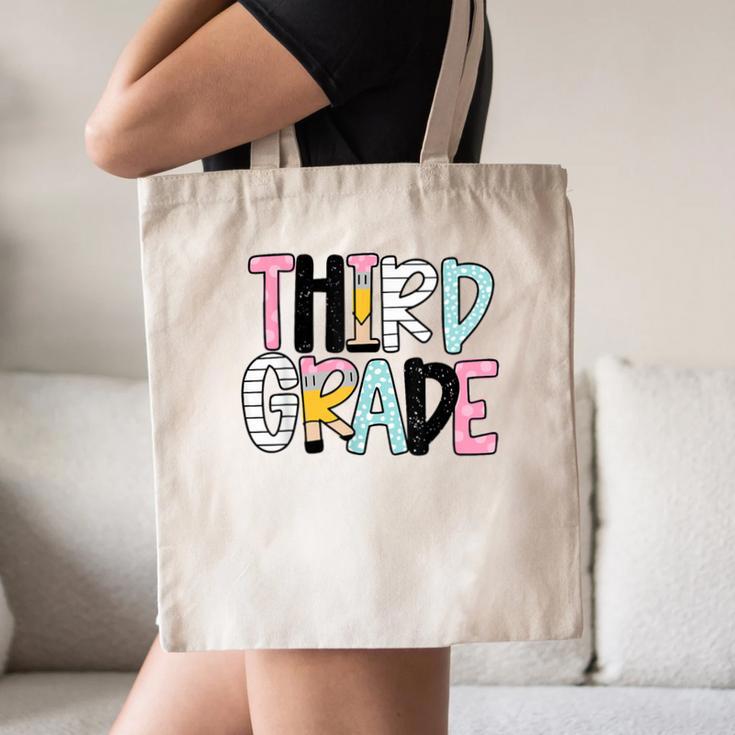 Back To School Third Grade Teacher First Day Of 3rd Grade Canvas Tote Bag, novelty gifts, funny gifts Back To School Third Grade Teacher First Day Of 3rd Grade Canvas Tote Bag, novelty gifts, funny gifts