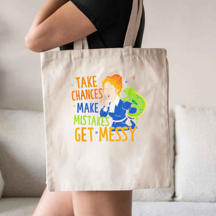 Beauty Teacher Take Chances Make Mistakes Get Messy Canvas Tote Bag, novelty gifts, funny gifts Beauty Teacher Take Chances Make Mistakes Get Messy Canvas Tote Bag, novelty gifts, funny gifts