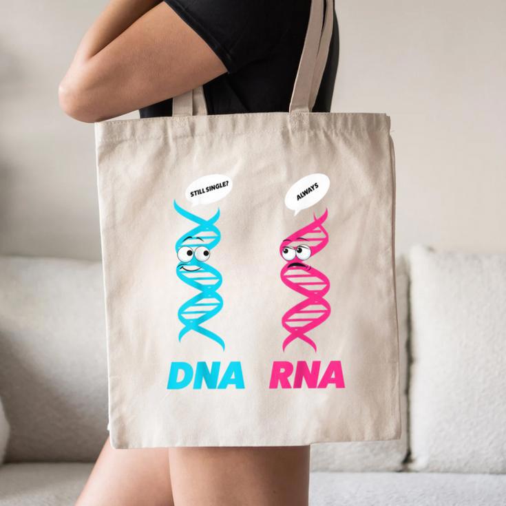 Biology Teacher DNA RNA Student Science Biologist Men Women Canvas Tote Bag, novelty gifts, funny gifts