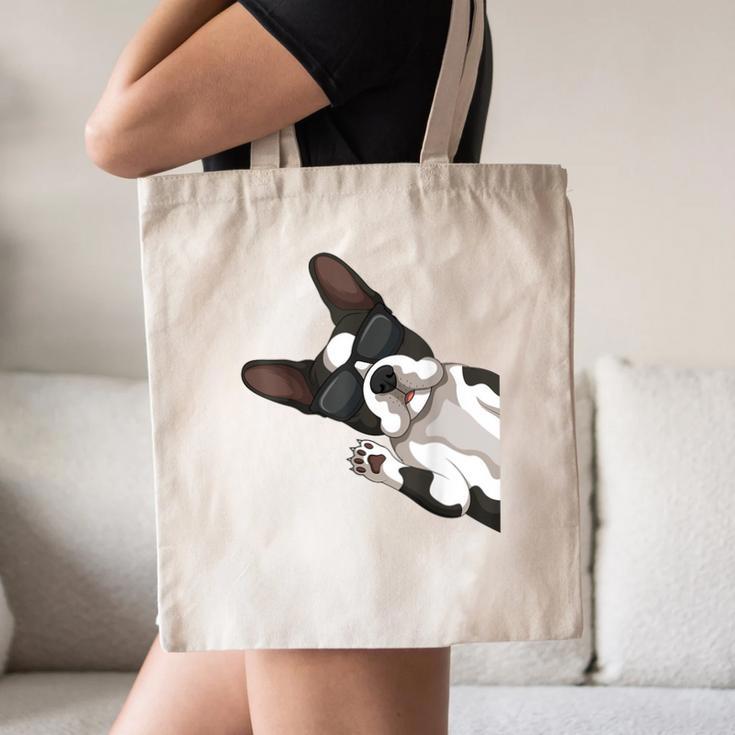 Boston Terrier Bostie Dog Kids Men Canvas Tote Bag, novelty gifts, funny gifts