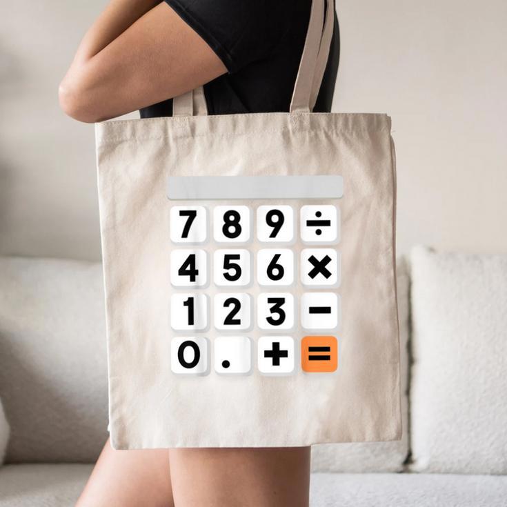 Calculator Easy Halloween Costume For Math Teacher Canvas Tote Bag, novelty gifts, funny gifts Calculator Easy Halloween Costume For Math Teacher Canvas Tote Bag, novelty gifts, funny gifts
