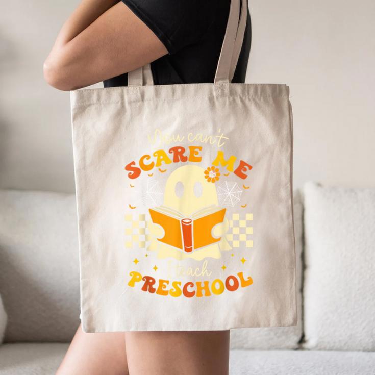 You Can't Scare Me I Teach Preschool Teacher Halloween Ghost Canvas Tote Bag, novelty gifts, funny gifts You Can't Scare Me I Teach Preschool Teacher Halloween Ghost Canvas Tote Bag, novelty gifts, funny gifts