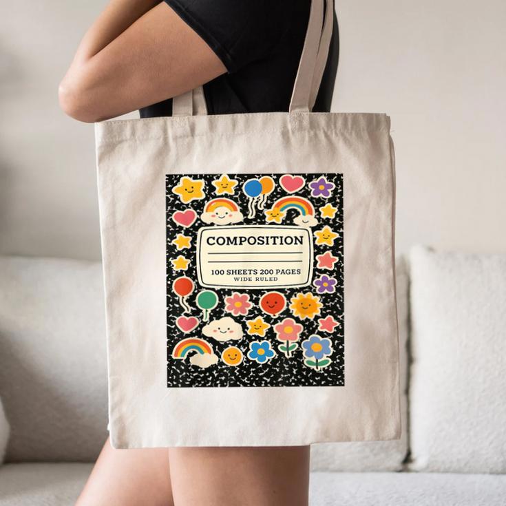 Composition Notebook Costume Teacher Matching Halloween Book Canvas Tote Bag, novelty gifts, funny gifts Composition Notebook Costume Teacher Matching Halloween Book Canvas Tote Bag, novelty gifts, funny gifts