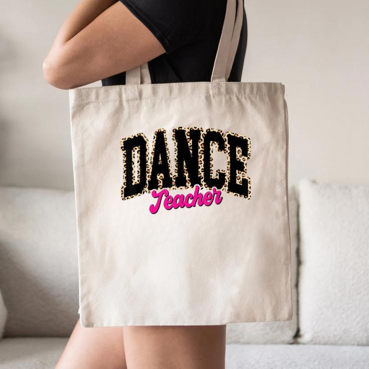 Dance Teacher Leopard Dancing Life Girls Women Dancer Canvas Tote Bag, novelty gifts, funny gifts Dance Teacher Leopard Dancing Life Girls Women Dancer Canvas Tote Bag, novelty gifts, funny gifts