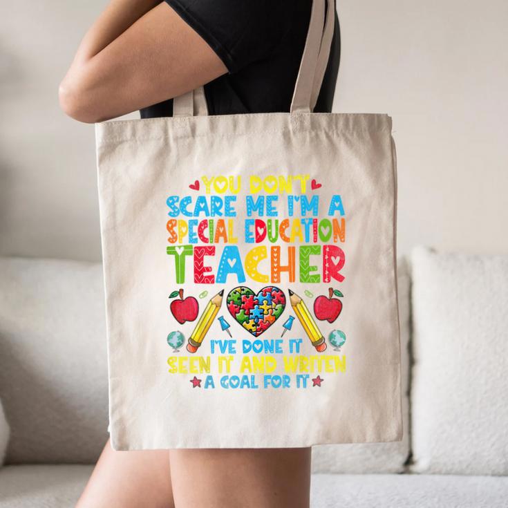 You Don't Scare Me I'm A Special Education Teacher SPED Canvas Tote Bag, novelty gifts, funny gifts You Don't Scare Me I'm A Special Education Teacher SPED Canvas Tote Bag, novelty gifts, funny gifts